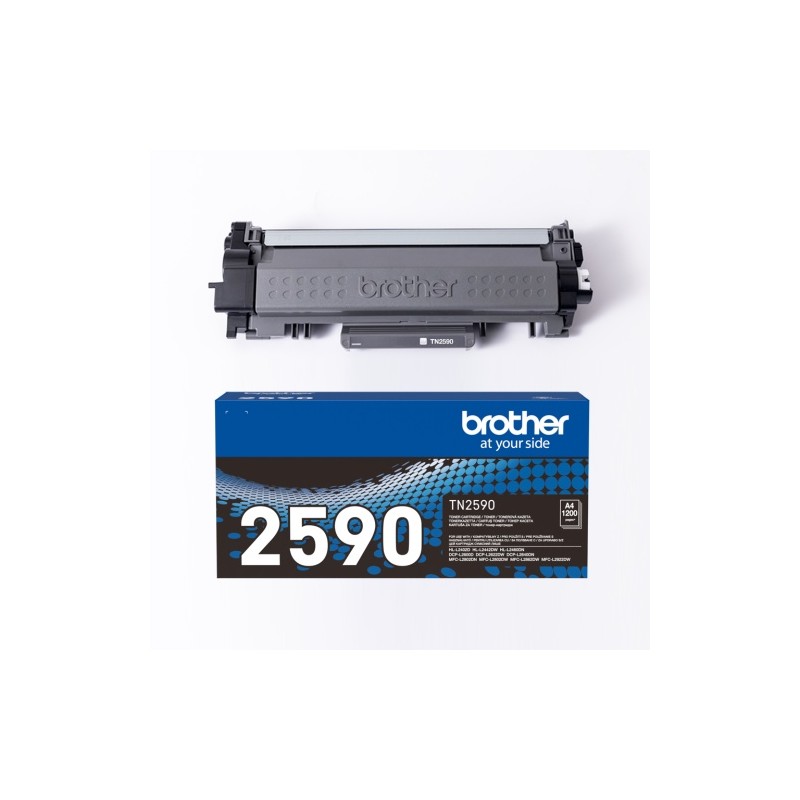 Brother TN-2590 (TN2590) Lazerinė kasetė, Juoda