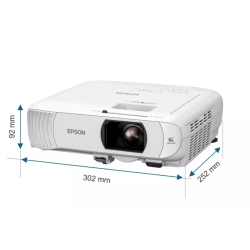 Epson EH-TW840 Projektorius 3LCD FHD 1920x1080, 4000 lumens, USB, Balta