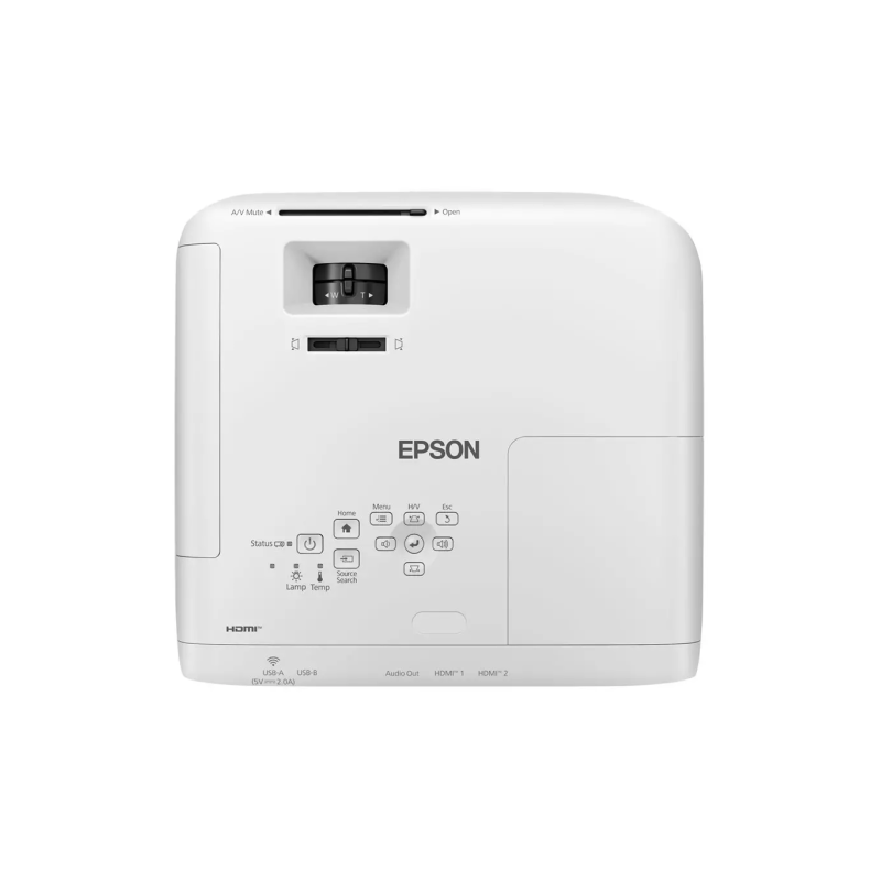 Epson EH-TW840 Projektorius 3LCD FHD 1920x1080, 4000 lumens, USB, Balta
