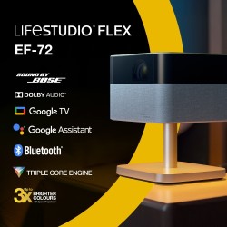 Epson Lifestudio Flex Plus EF-72 Projektorius 3LCD 4K 4096x2400, 1000 lumens, USB, Wi-Fi, BT