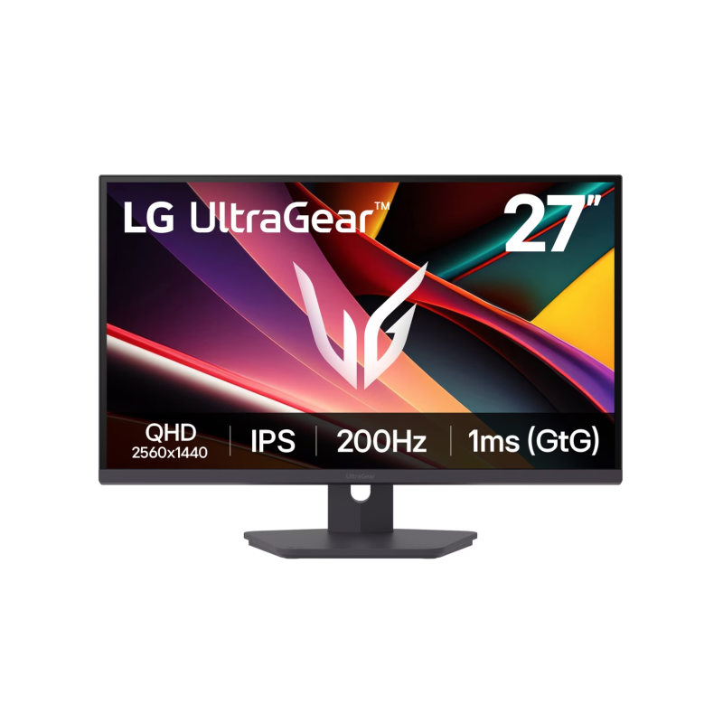 LG UltraGear 27G610A-B Monitorius 27'' IPS QHD 2560x1440 1 ms 400 cd/m2 200 Hz, Juoda