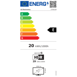 LG UltraGear 27G610A-B Monitorius 27'' IPS QHD 2560x1440 1 ms 400 cd/m2 200 Hz, Juoda