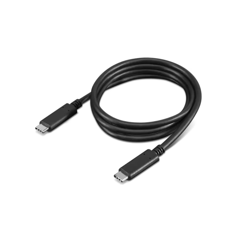 Lenovo 4X90U90619 USB-C į USB-C Kabelis, 1 m, Juoda