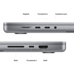 Apple MacBook Pro 16'' M2 Pro 12-core CPU 19-core GPU/16GB/512GB SSD/Space Gray/INT (Naudotas)