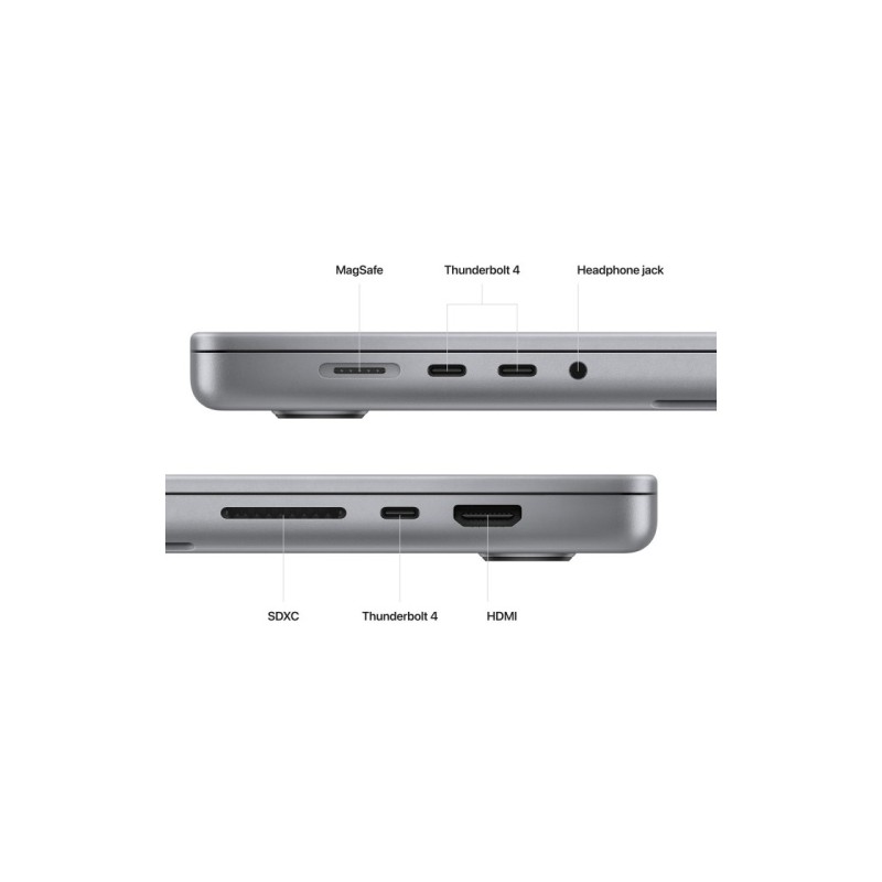 Apple MacBook Pro 16'' M2 Pro 12-core CPU 19-core GPU/16GB/512GB SSD/Space Gray/INT (Naudotas)