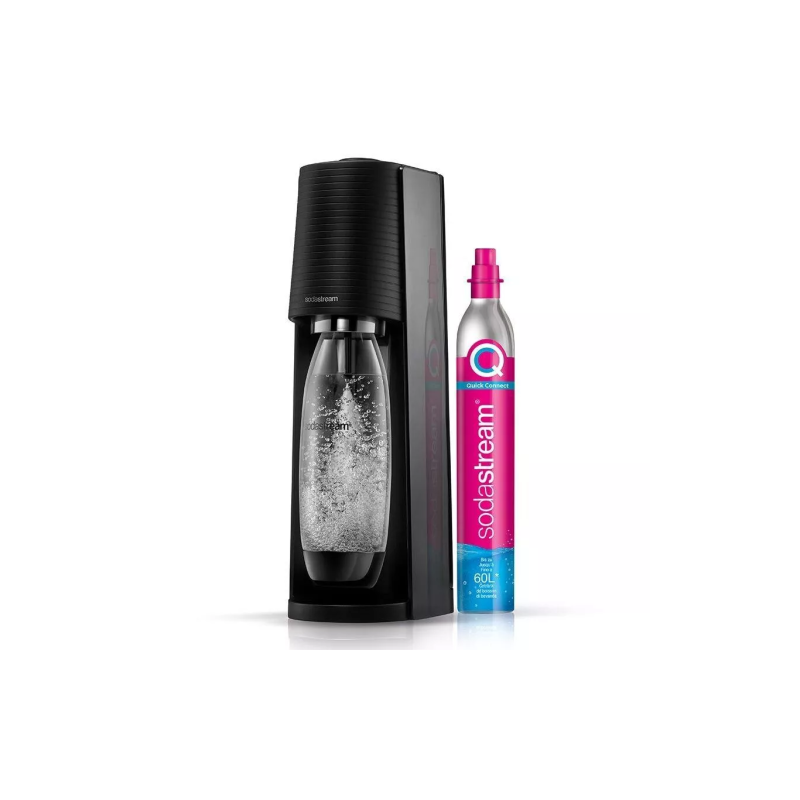 SodaStream Terra Black (1012811411) Gazuoto vandens gaminimo aparatas, Juoda