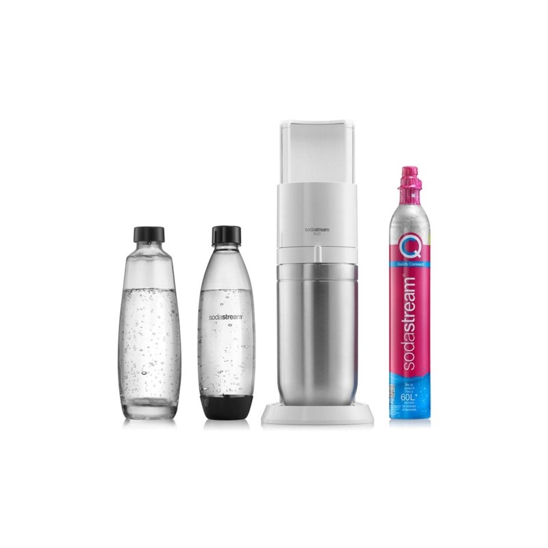SodaStream DUO White + 2 bottles (1016812490) Gazuoto vandens gaminimo aparatas, Balta