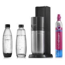 SodaStream DUO Black + 2 bottles (1016812491) Gazuoto vandens gaminimo aparatas, Juoda
