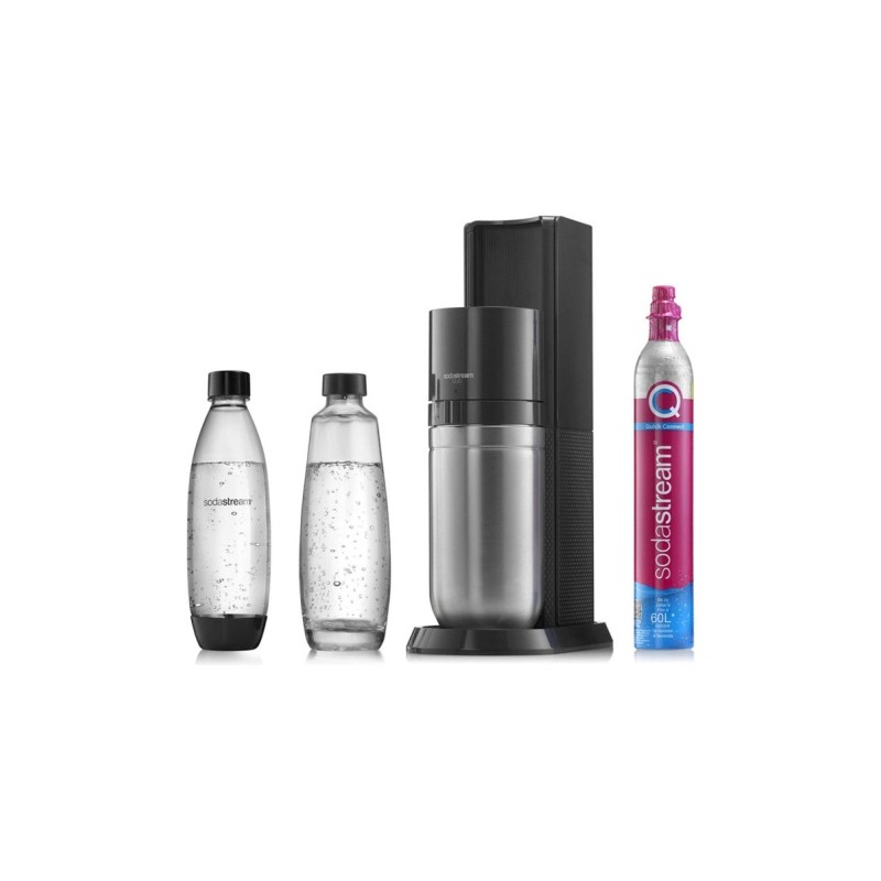 SodaStream DUO Black + 2 bottles (1016812491) Gazuoto vandens gaminimo aparatas, Juoda