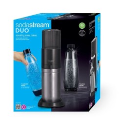 SodaStream DUO Black + 2 bottles (1016812491) Gazuoto vandens gaminimo aparatas, Juoda