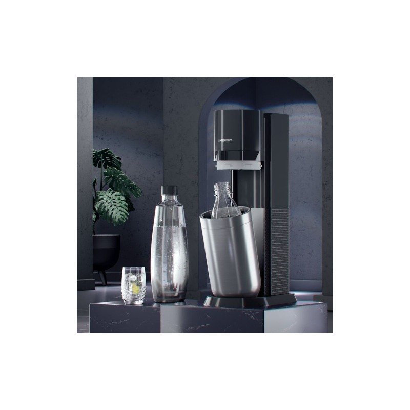 SodaStream DUO Black + 2 bottles (1016812491) Gazuoto vandens gaminimo aparatas, Juoda