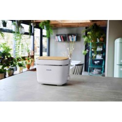 Philips Eco Conscious Edition 5000 Series HD2640/10 Skrudintuvas, 830 W, Balta