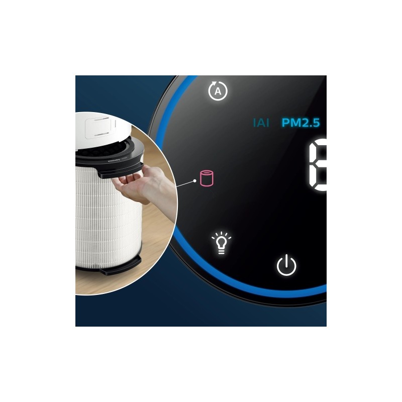Philips FY1700/30 1000 Series HEPA NanoProtect Pakaitinis filtras