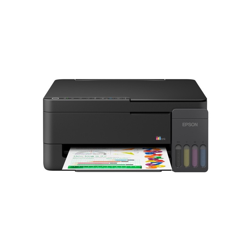 Epson EcoTank L3350 Spausdintuvas rašalinis spalvotas MFP A4 33 ppm USB Wi-Fi