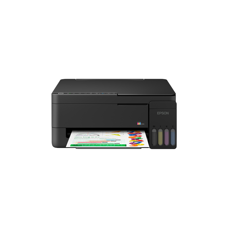 Epson EcoTank L3351 Spausdintuvas rašalinis spalvotas MFP A4 33 ppm USB Wi-Fi