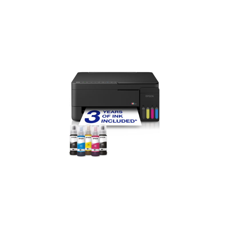 Epson EcoTank L3351 Spausdintuvas rašalinis spalvotas MFP A4 33 ppm USB Wi-Fi