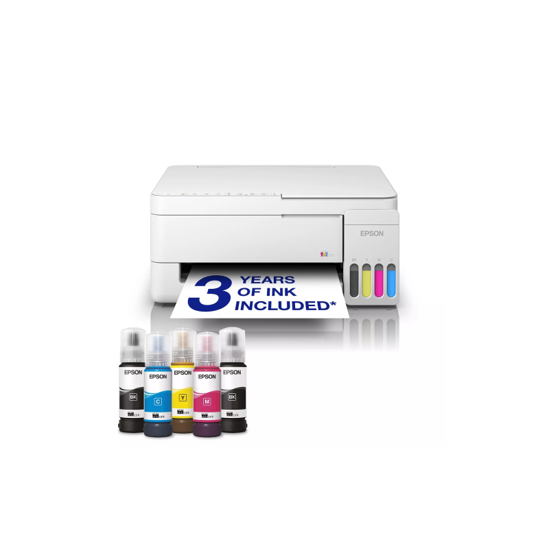 Epson EcoTank L3356 Spausdintuvas rašalinis spalvotas MFP A4 33 ppm USB Wi-Fi