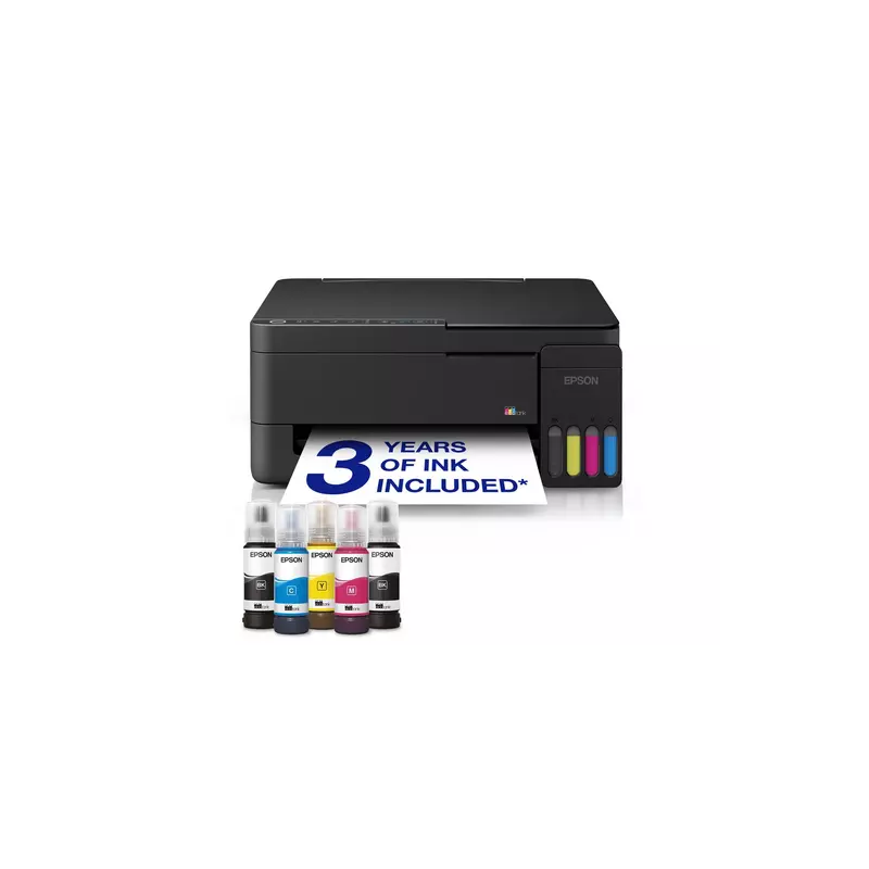 Epson EcoTank L3352 Spausdintuvas rašalinis spalvotas MFP A4 33 ppm USB Wi-Fi