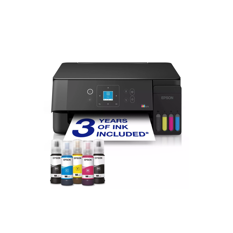 Epson EcoTank L3361 Spausdintuvas rašalinis spalvotas MFP A4 33 ppm USB Wi-Fi