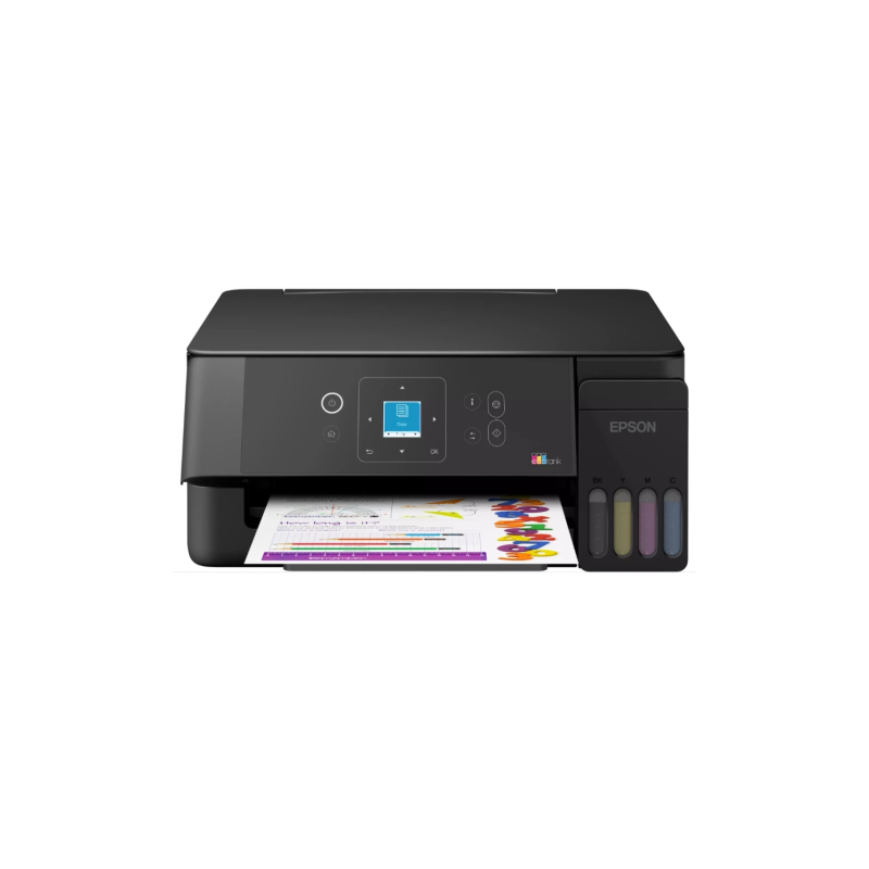 Epson EcoTank L3362 Spausdintuvas rašalinis spalvotas MFP A4 33 ppm USB Wi-Fi