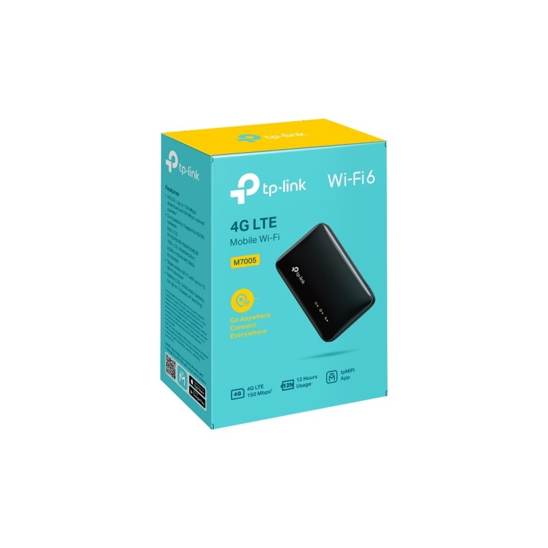 TP-Link M7005 4G LTE Mobile Wi-Fi Belaidis Maršrutizatorius