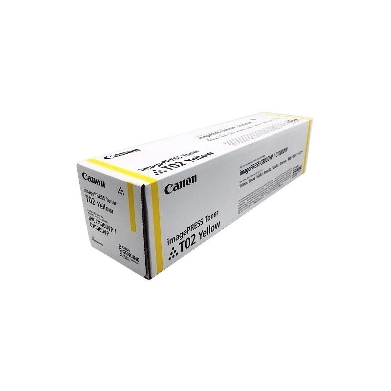 Canon T02 (8532B001) Lazerinė kasetė, Geltona