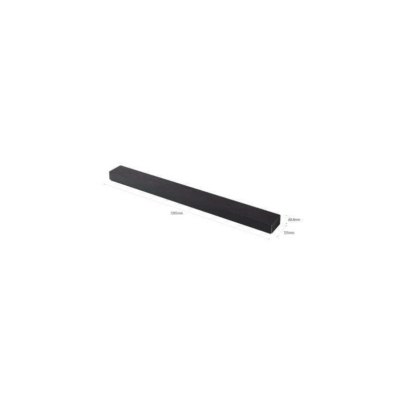 Samsung Q-Series HW-QS90H Soundbar Garso sistema, 7.1.2 ch, Juoda