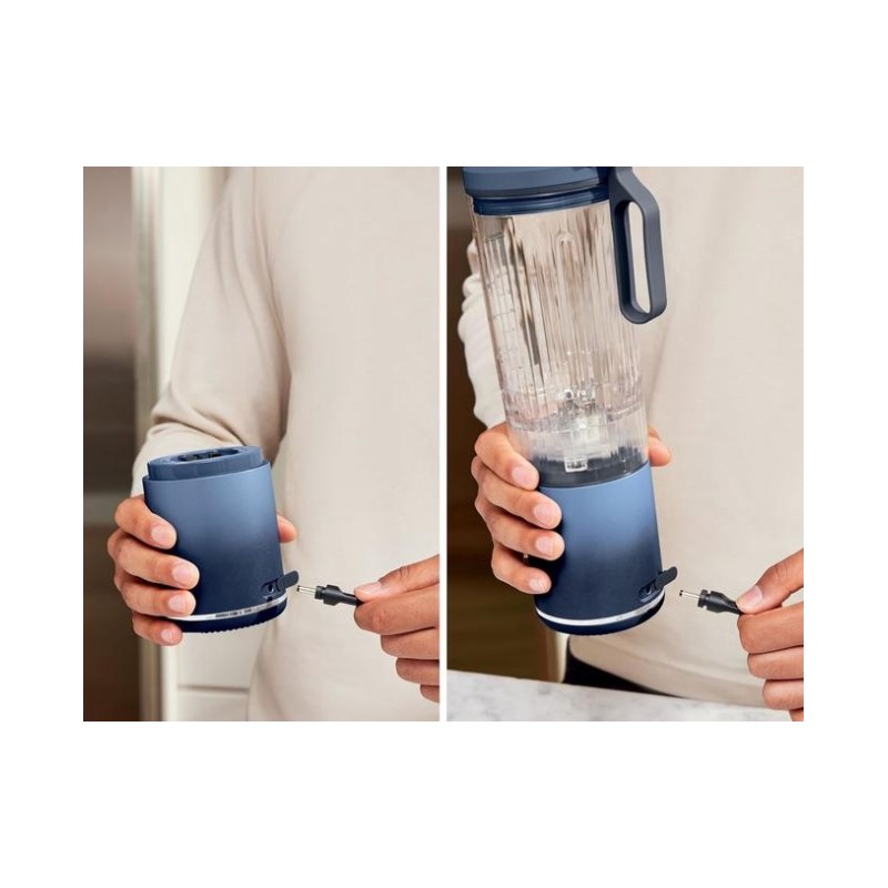 Ninja Blast Max BC251EUNV Belaidė kokteilinė, 0.57 L, Mėlyna
