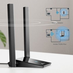 TP-Link Archer TX20U Plus AX1800 Dual Antennas High Gain Wireless USB Adapteris