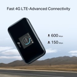TP-Link M7750 600 Mbps LTE-Advanced Mobile Wi-Fi Belaidis Maršrutizatorius