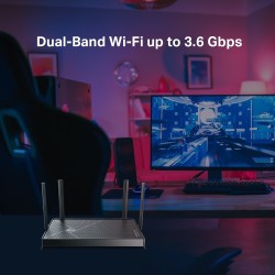 TP-Link Archer BE230 BE3600 Dual-Band Wi-Fi 7 Maršrutizatorius