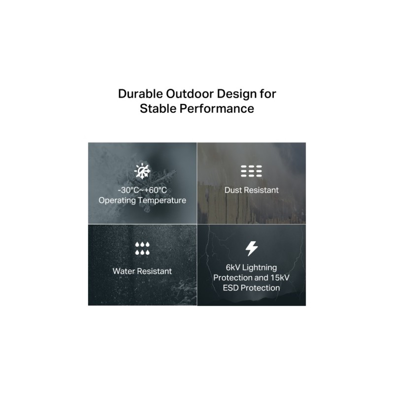 TP-Link Archer MR402-Outdoor 4G AC1200 Dual Band Wi-Fi Outdoor Maršrutizatorius