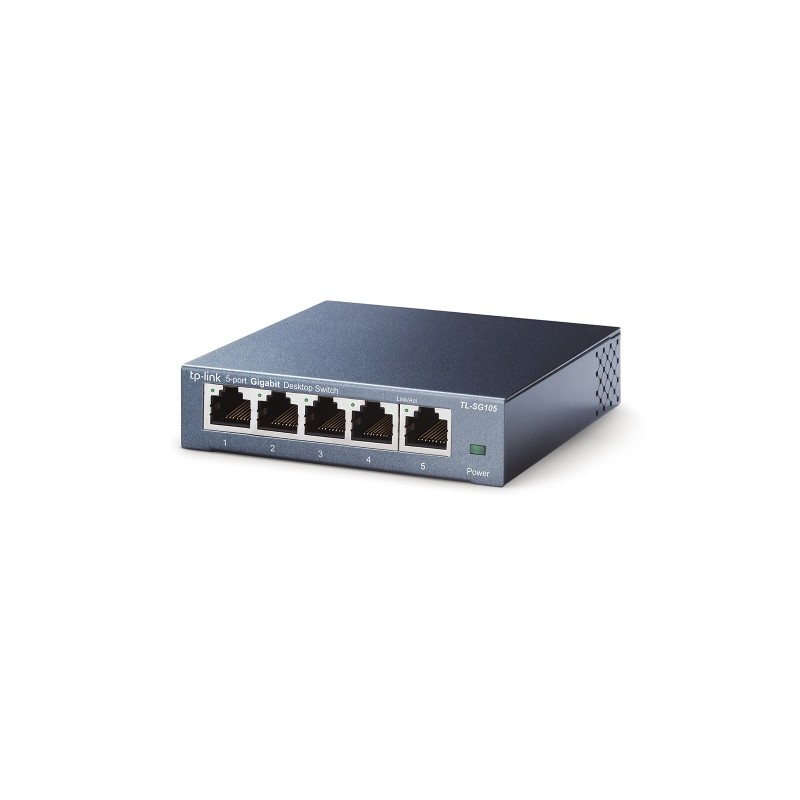 TP-Link TL-SG105 5-Port 10/100/1000Mbps Desktop Šakotuvas