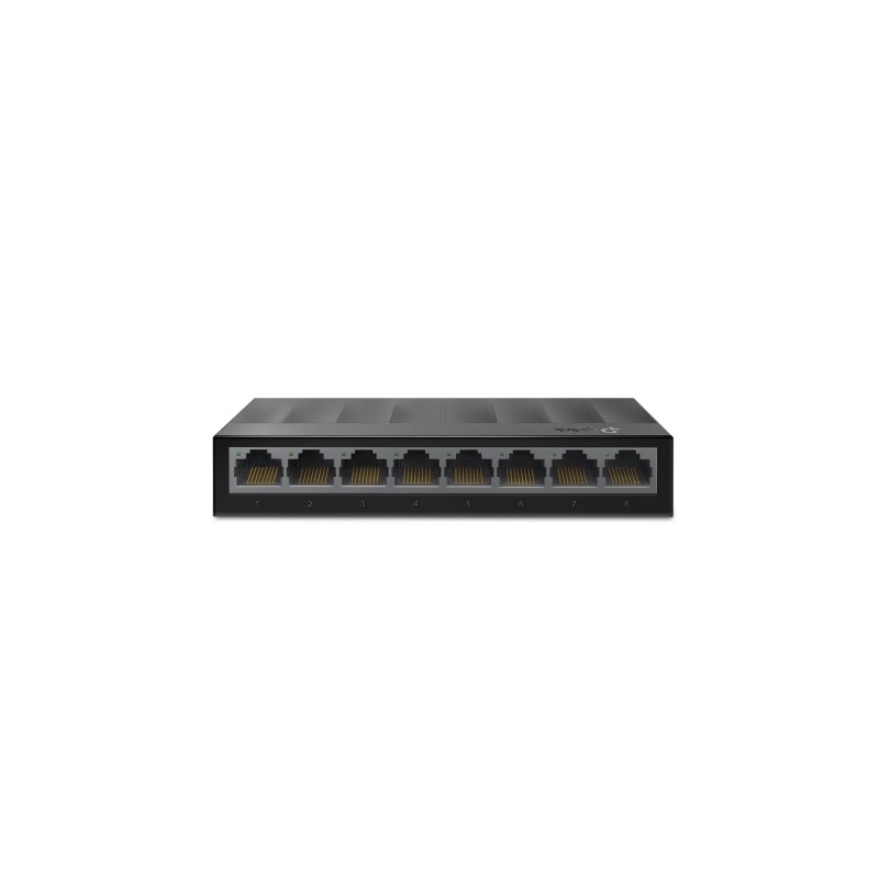 TP-Link LS1008G 8-Port 10/100/1000Mbps Desktop Tinklo Šakotuvas