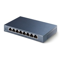 TP-Link TL-SG108 8-Port 10/100/1000Mbps Desktop Šakotuvas