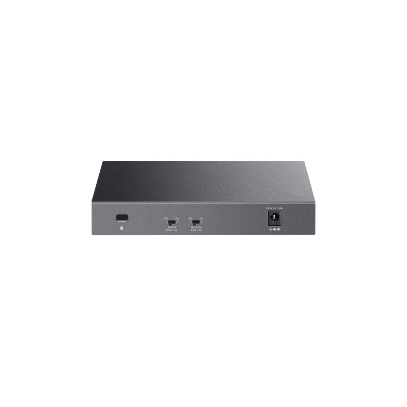 TP-Link LS108GP 8-Port Gigabit Desktop Šakotuvas su 8-Port PoE+