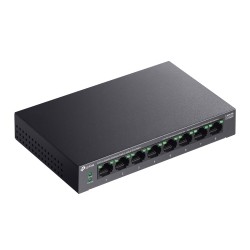 TP-Link LS108GP 8-Port Gigabit Desktop Šakotuvas su 8-Port PoE+