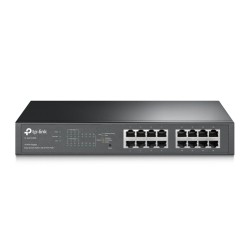 TP-Link TL-SG1016PE 16-Port Gigabit Easy Smart PoE Šakotuvas su 8-Port PoE+