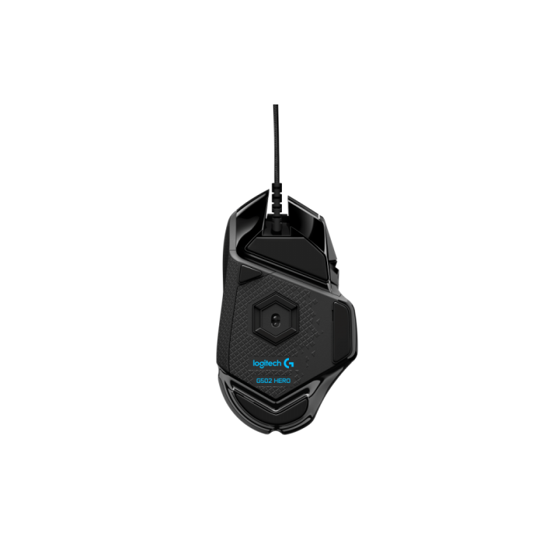 Žaidimų pelė Logitech G502 Hero, Juoda