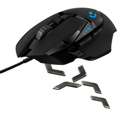 Žaidimų pelė Logitech G502 Hero, Juoda