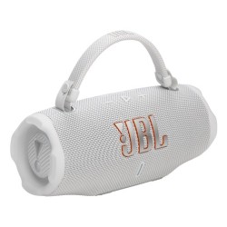 JBL Charge 6 Nešiojama garso kolonėlė, Bluetooth, White