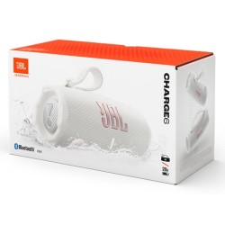 JBL Charge 6 Nešiojama garso kolonėlė, Bluetooth, White