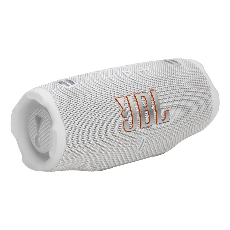 JBL Charge 6 Nešiojama garso kolonėlė, Bluetooth, White