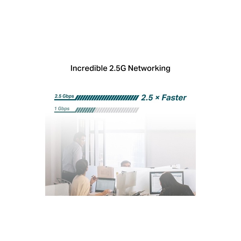 TP-Link TX201 2.5 Gigabit PCIe Tinklo adapteris