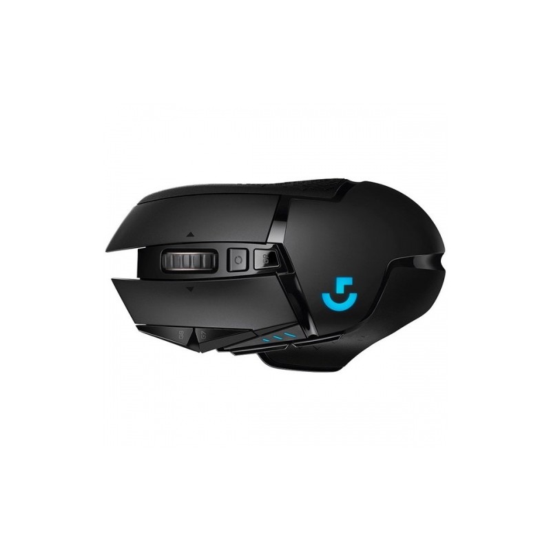 Žaidimų pelė Logitech G502 LightSpeed, Bevielis, Juoda