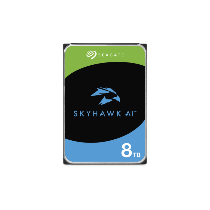 Seagate SkyHawk AI Vidinis Kietasis diskas HDD 8TB, 3.5'', SATA III 6Gb/s