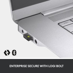 Logitech MX Keys Combo for Business Gen2 Belaidė klaviatūra+pelė+Atrama riešui, US, Graphite (SPEC)