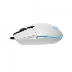 Žaidimų pelė Logitech G203 Lightsync, Balta