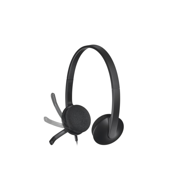 Logitech H340 USB Laidinės ausinės USB-A, Juoda (SPEC)