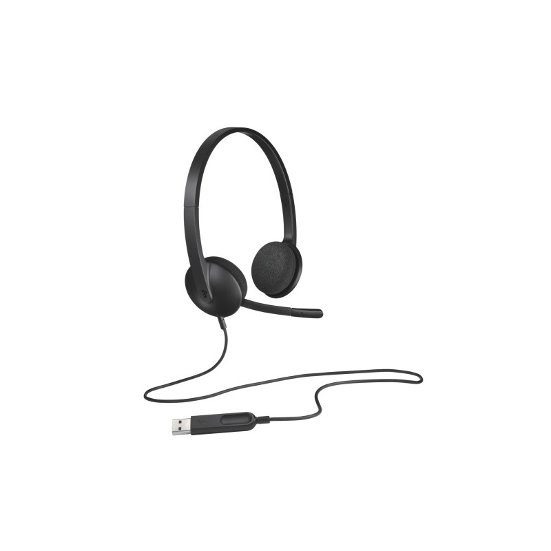 Logitech H340 USB Laidinės ausinės USB-A, Juoda (SPEC)